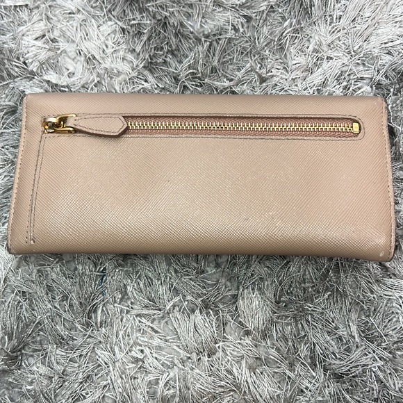 Prada Saffiano Leather Bow Wallet - Picture 8 of 17